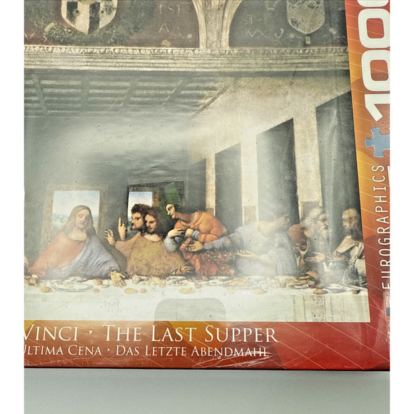 Eurographics The Last Supper 1000 Piece Jigsaw Puzzle By Leonardo Da Vinci - Picture 10 of 11